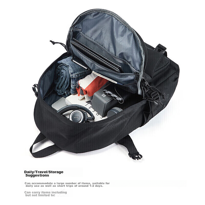 Bosidandun Men's Backpack, High School And College Student Bookbag, Trendy Backp...