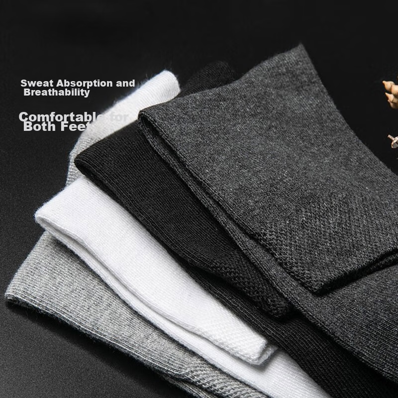 Arctic Fleece Socks for Men, Mid-Calf Socks for Spring And Autumn, 100% Pure Cot...