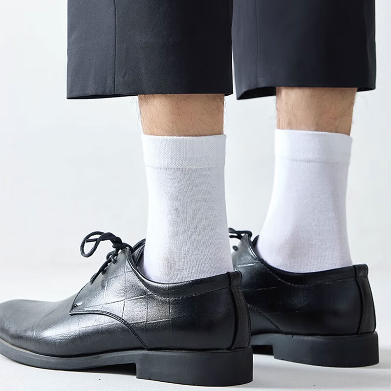 Arctic Fleece Socks for Men, Mid-Calf Socks for Spring And Autumn, 100% Pure Cot...