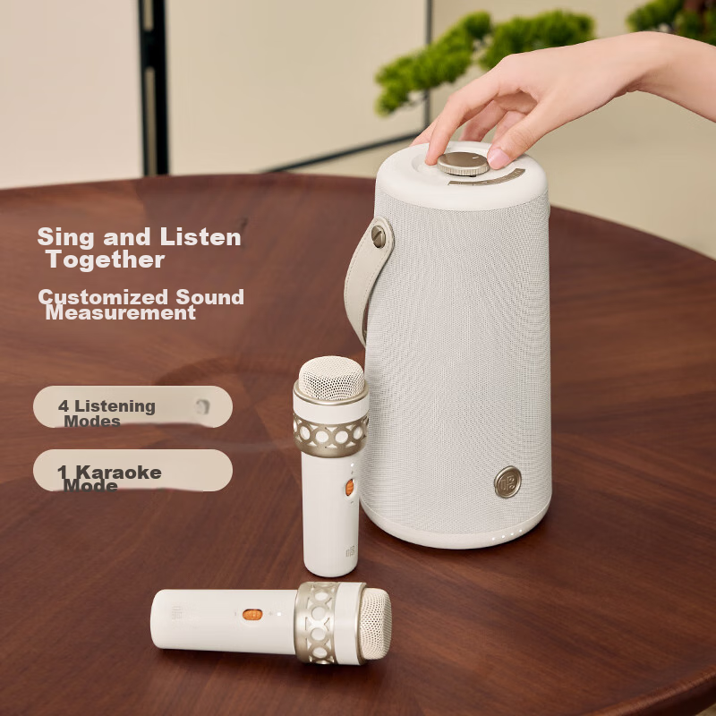 Changba Karaoke Speaker L3·Ruyi, Wireless Bluetooth Speaker, Comes with Dual Mic...