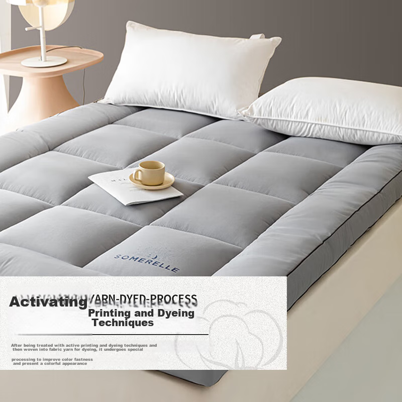 SOMERELLE Class A Soybean Mattress Pad, Home Use Mat, Bed Pad, Single Dormitory...