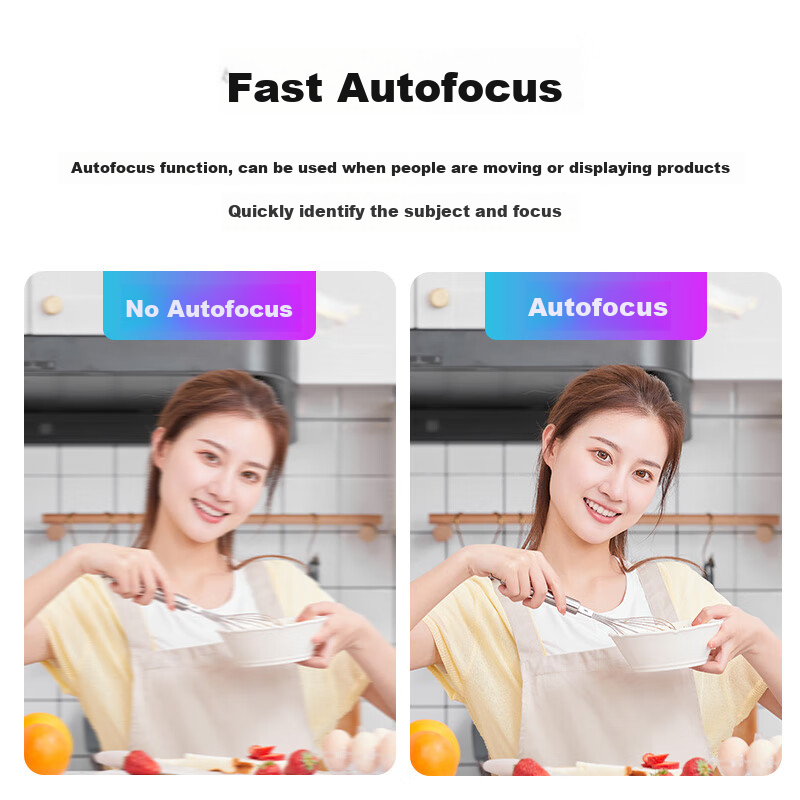 Aoni Live Streaming Camera, High-Definition Beauty, Live Streaming And Product P...