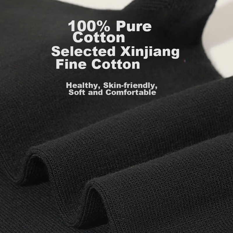 Beiji Rong 25-Year Spring And Autumn Socks for Men [100% Pure Cotton 7A Odor-Res...