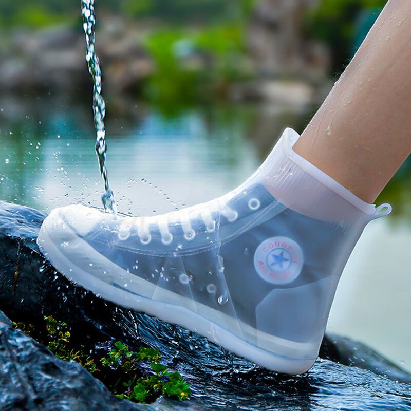 Bowonic Waterproof Shoe Covers for Men And Women, Thick Non-Slip Wear-Resistant...