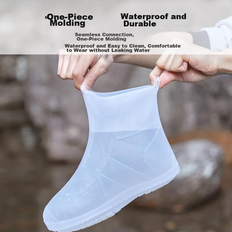 Bowonic Waterproof Shoe Covers for Men And Women, Thick Non-Slip Wear-Resistant...