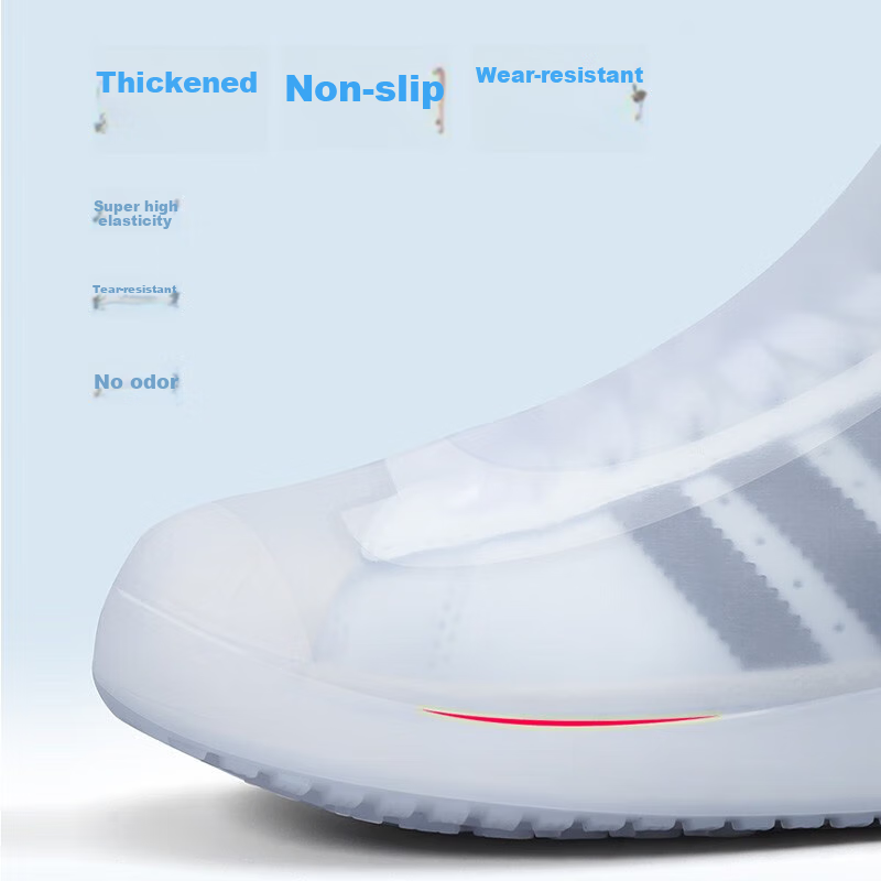 Bowonic Waterproof Shoe Covers for Men And Women, Thick Non-Slip Wear-Resistant...