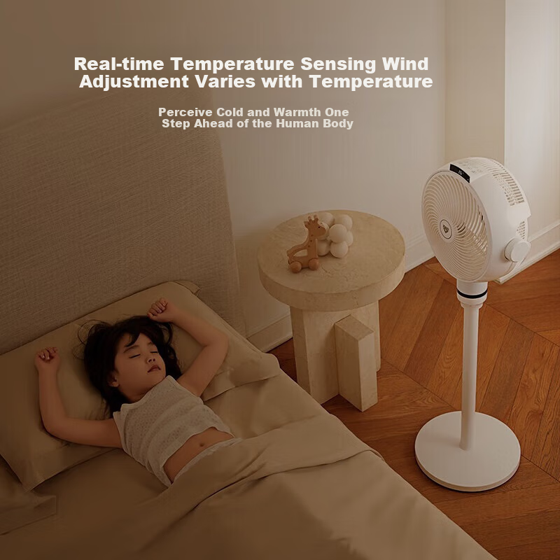 Beiang [AI Intelligent Control] Air Circulation Fan, High Airflow, Oscillating E...