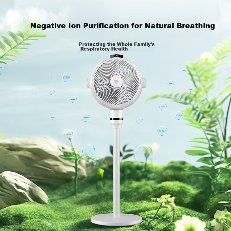 Beiang [AI Intelligent Control] Air Circulation Fan, High Airflow, Oscillating E...