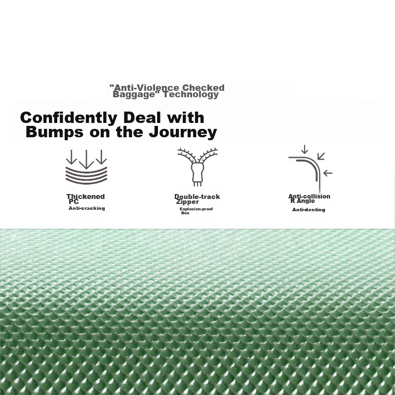 Bulaimei Luggage, Women's Trolley Suitcase, Large Capacity Travel Case, Password...