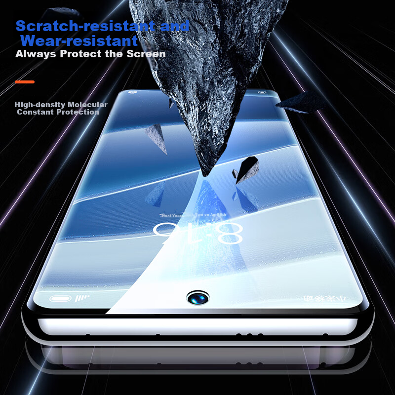 BIAZE Full Screen Nano 2 Pieces Screen Protector for Redmi Note 14 Pro+ Phone Xi...