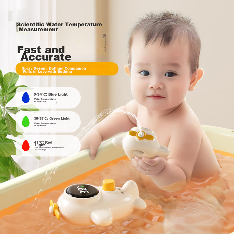 BEIDELI Water Thermometer for Baby Bath Temperature Measurement, Newborn Home Us...