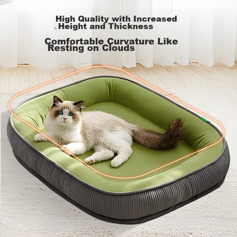 ERGOBABY Pet Dog Bed Cat Bed, Winter And All-Season Warm, Removable And Washable...