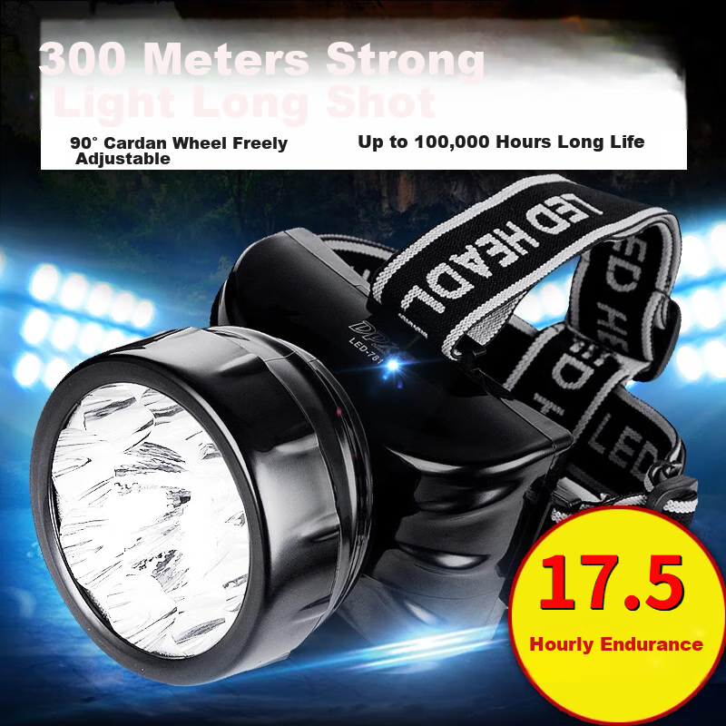 DP Jiu Liang (Duration Power) Headlamp, Long-Lasting Night Fishing Light, High-I...