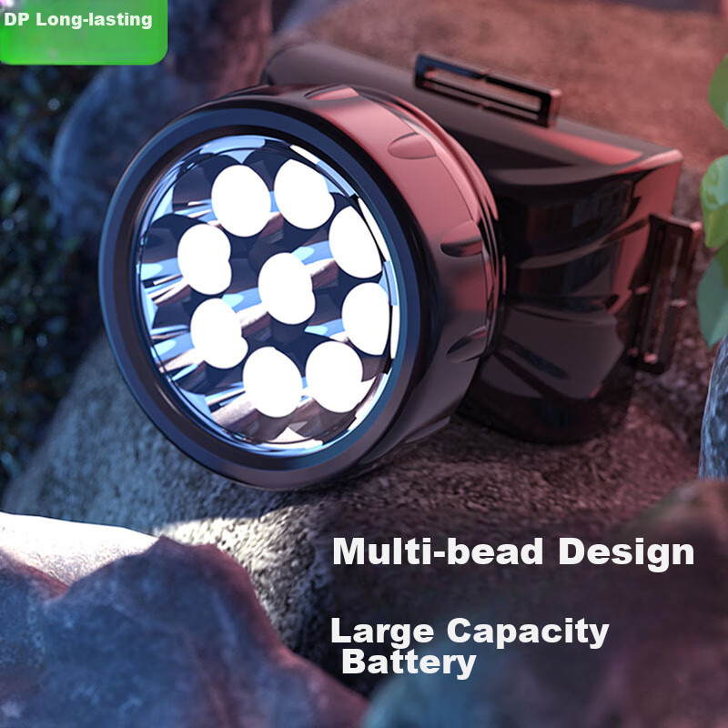 DP Jiu Liang (Duration Power) Headlamp, Long-Lasting Night Fishing Light, High-I...