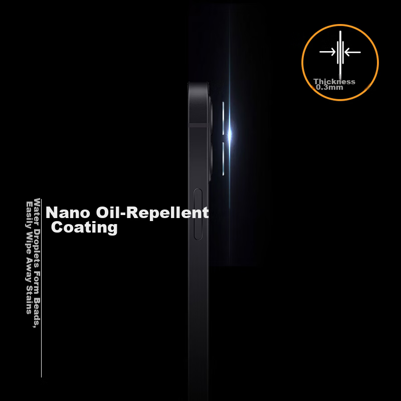 ESCASE IPhone 13 Pro Max/13 Pro Camera Lens Protector, Metal Rear Camera Full Co...