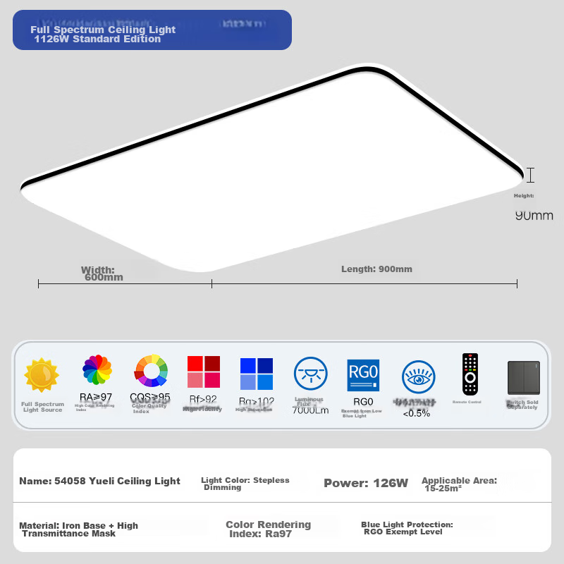 FSL Foshan Lighting Full Spectrum Eye-Protecting Ceiling Light, High Brightness,...
