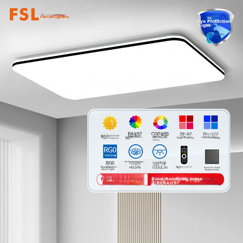 FSL Foshan Lighting Full Spectrum Eye-Protecting Ceiling Light, High Brightness,...