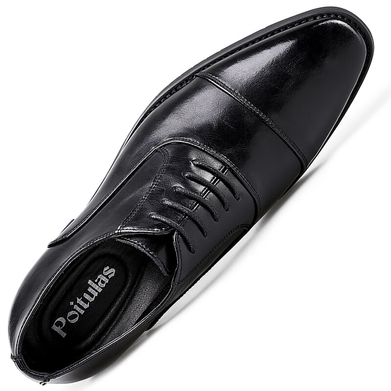 Botulaisi Men's Leather Shoes with Three-Joint Design, Formal Business Casual Ox...