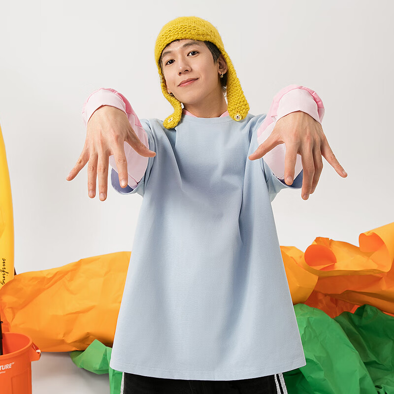 GENIOLAMODE women's T-Shirt, Pure Cotton, Breathable, Casual, Simple, Versatile,...