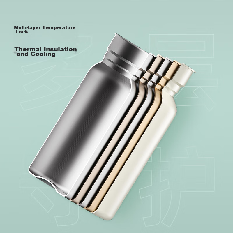 FGA Fuguang Straw Insulated Cup, 316 Stainless Steel, Children's Thermos, Coffee...