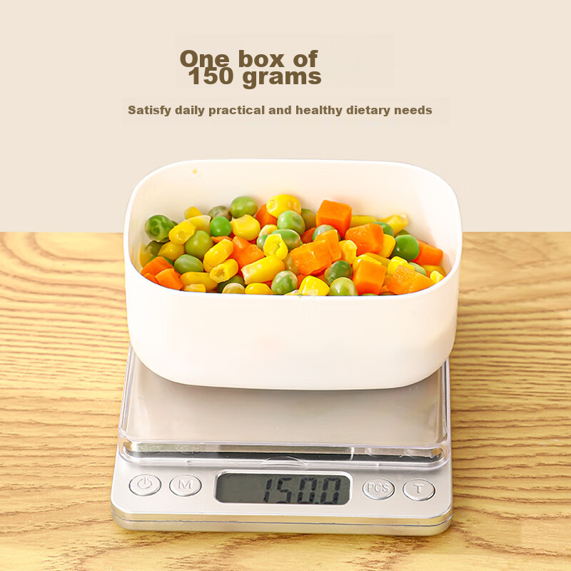 CAIZHI Rice Portioning Box Refrigerator Fresh-keeping Box Lunch Box Storage Box...