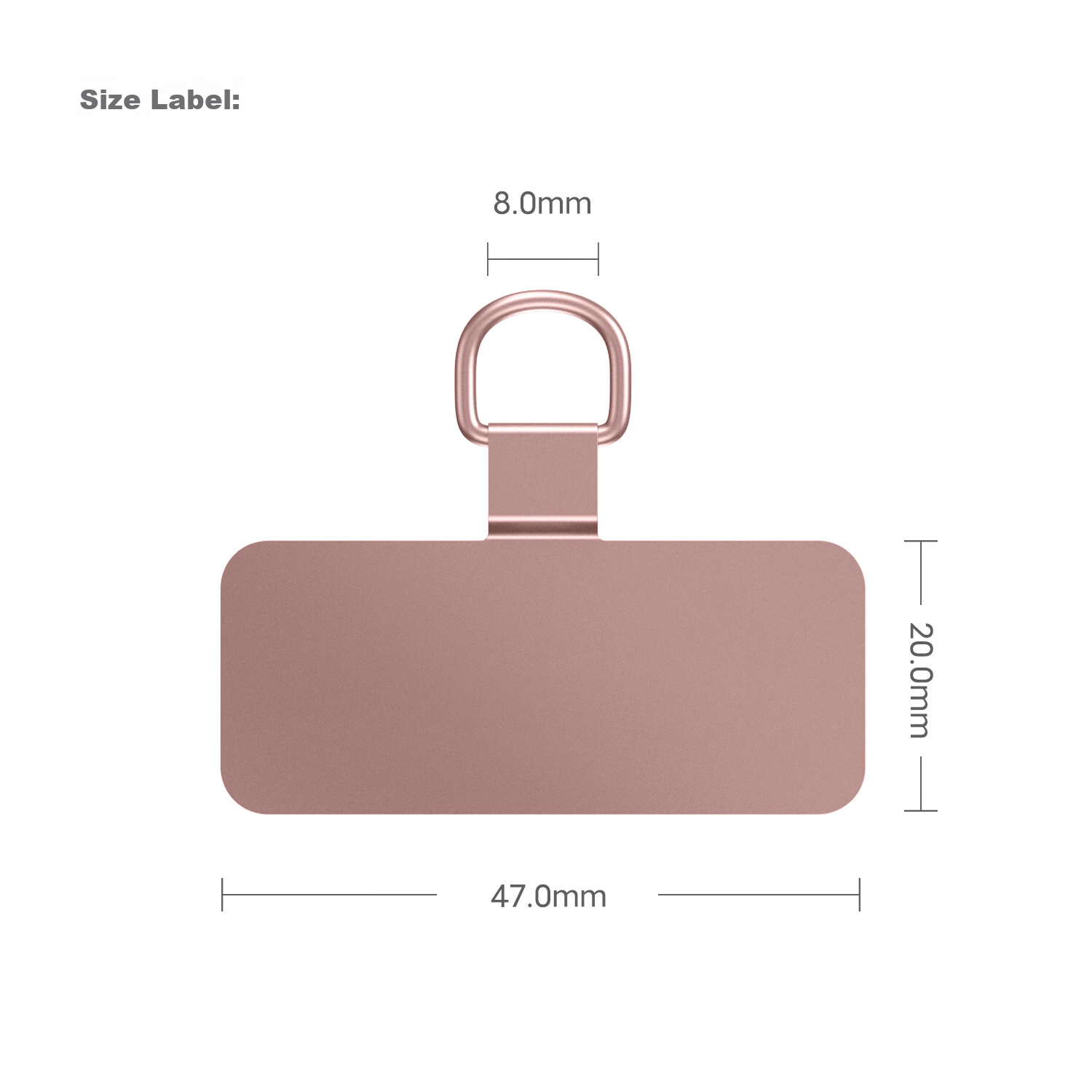 ESCASE Ultra-Thin Metal Clip Phone Case, Universal Clip-On Stand for Huawei, App...