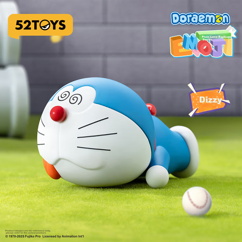 52TOYS Doraemon Emotion Pack Series Blind Box, Anime Trendy Figurine, Display Pi...
