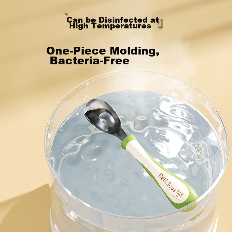 COOKSS Baby Spoon, Infant Yuanbao Spoon, Complementary Food Spoon, 316 Stainless...