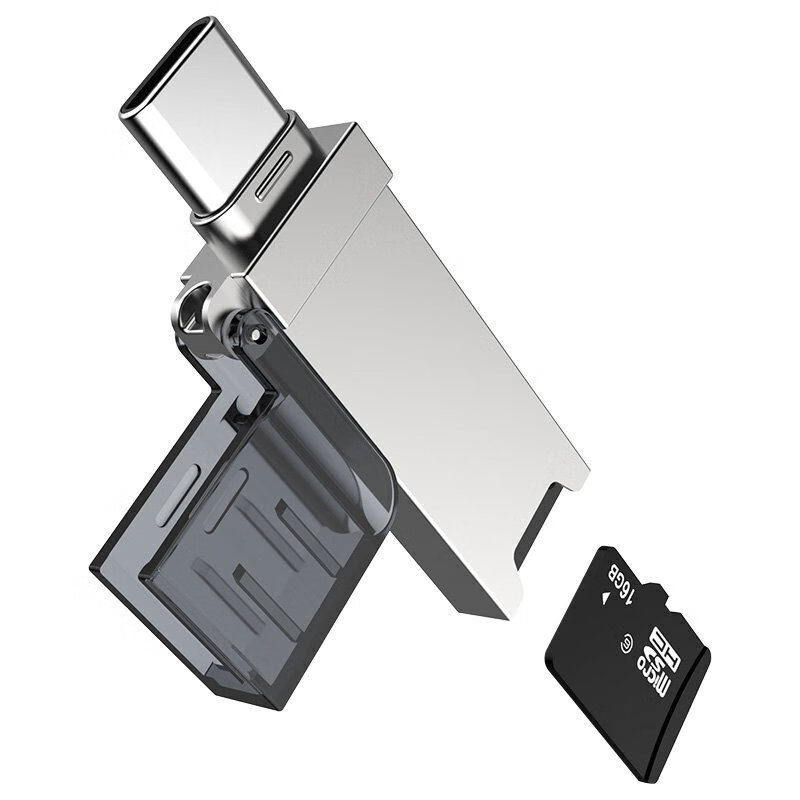 DM Daimai TF (MicroSD) Memory Card Reader, C6 Type-C Dual-Use