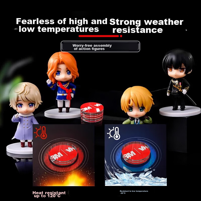 3M Nano Dots Adhesive, Non-Scratch Anti-Slip Sticker, Double-Sided Tape, Strong...