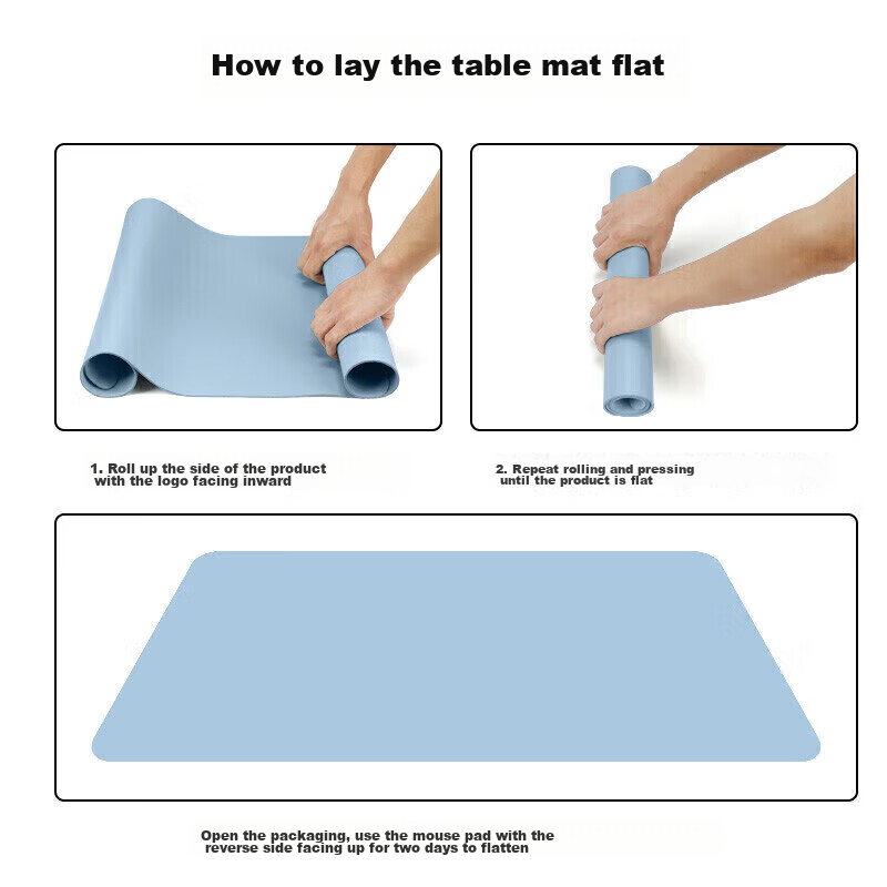 BUBM Large Mouse Pad, Office Desk Mat, Laptop Pad, Keyboard Mat, Writing Desk Pa...