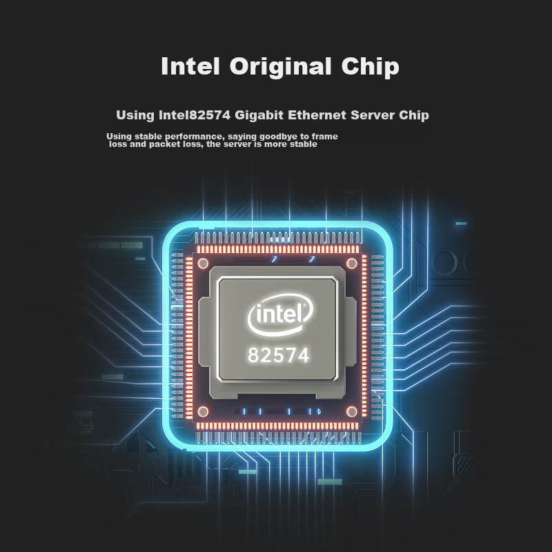 EB-LINK Intel 82574 Chip, PCI-E X1 Gigabit Single-Port Desktop Wired Network Car...