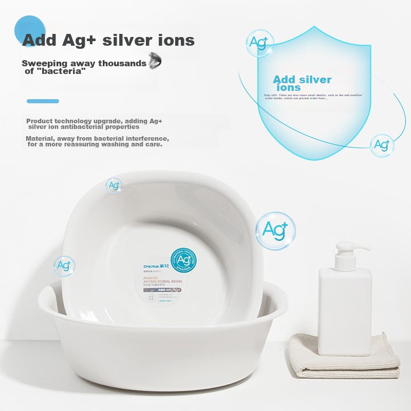 Camellia Antibacterial Vegetable Washing Basin, Fruit Washing Basin, Kitchen Pre...