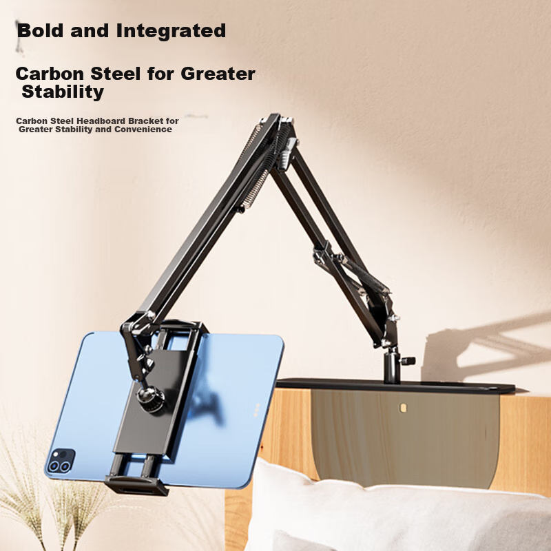 CangHua 【No Clamp Hidden】Tablet Stand Bedside Phone Holder iPad Bed Desktop La...