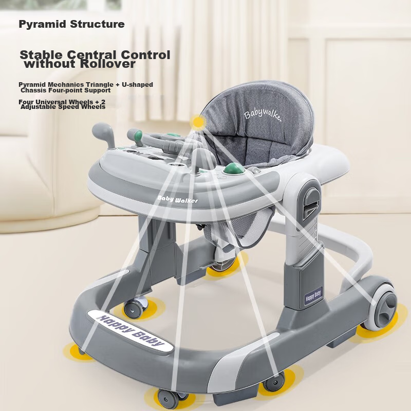 DEERC Toddler Walker, Anti-O Leg Design, 2024 Model, Toy for Children, Anti-Roll...