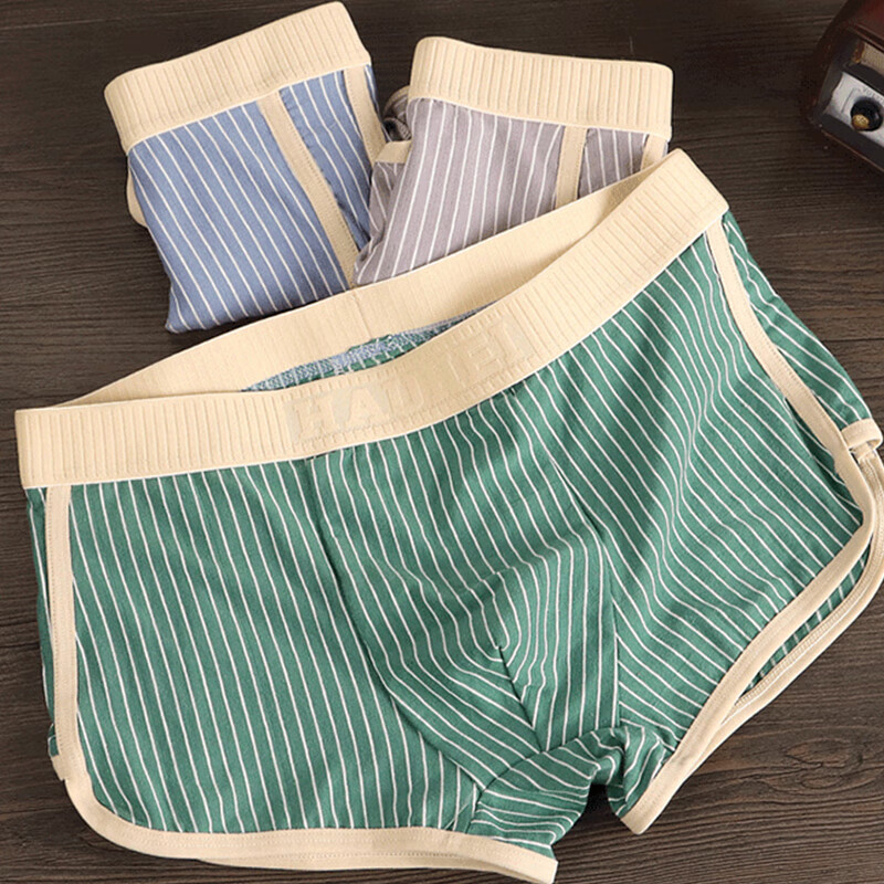 FitonTon Men's Underwear, Pure Cotton, Antibacterial Crotch, Loose And Comfortab...