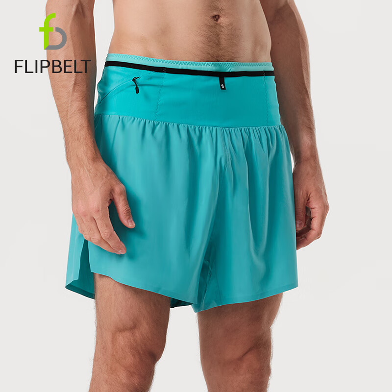 Flipbelt Air 3.0 Men's Waist Pack Shorts Breathable Running Sports Shorts 5 Inch...