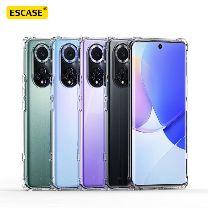 ESCASE Huawei Nova 9 Phone Case, Hi Nova 9 Protective Cover, TPU Full Coverage T...