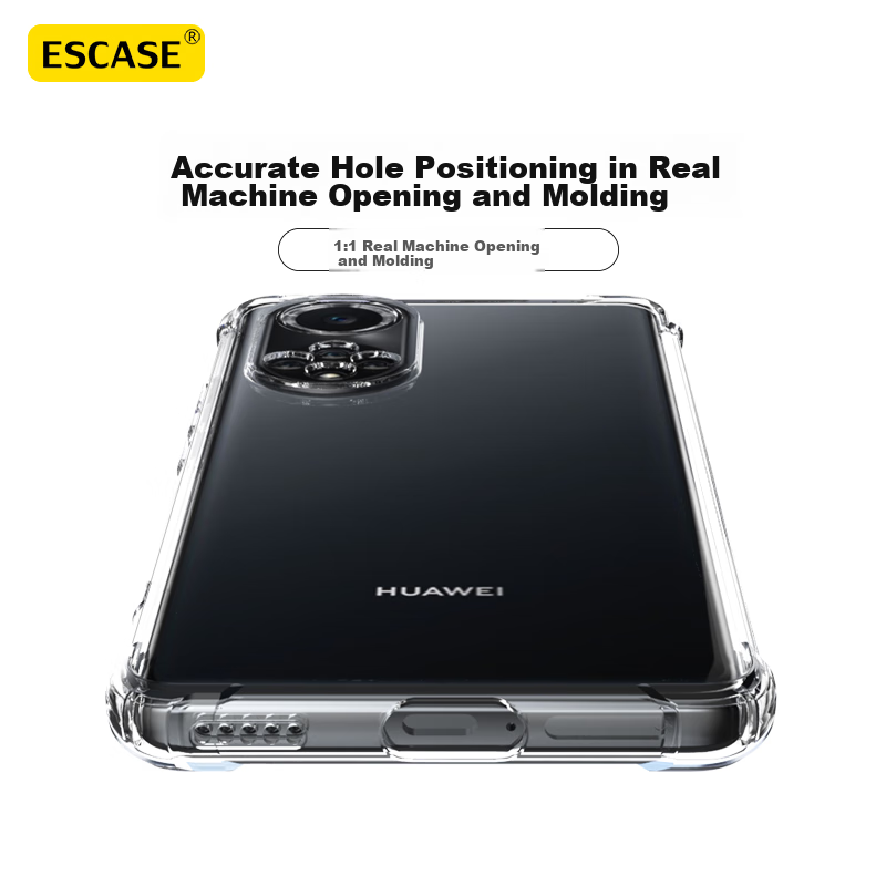 ESCASE Huawei Nova 9 Phone Case, Hi Nova 9 Protective Cover, TPU Full Coverage T...