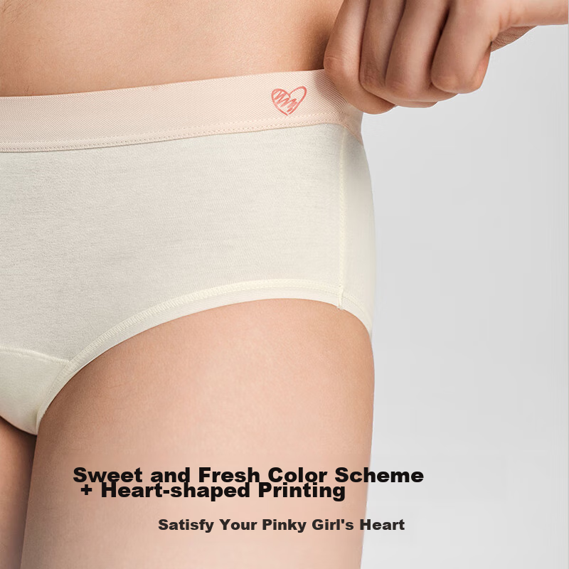 FitonTon 4-Pack Women's Underwear, Class A Pure Cotton, 7A Antibacterial, Extend...