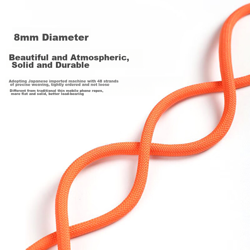 BZBC Phone Lanyard Neck Strap Crossbody Adjustable Stretchable Anti-lost Phone C...