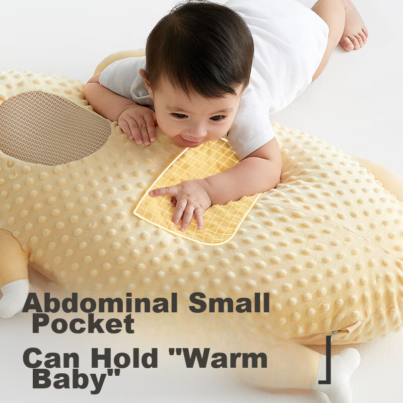 Babycare Newborn Baby Gas Relief Pillow, Newborn Baby Prone Sleeping Comfort Pil...