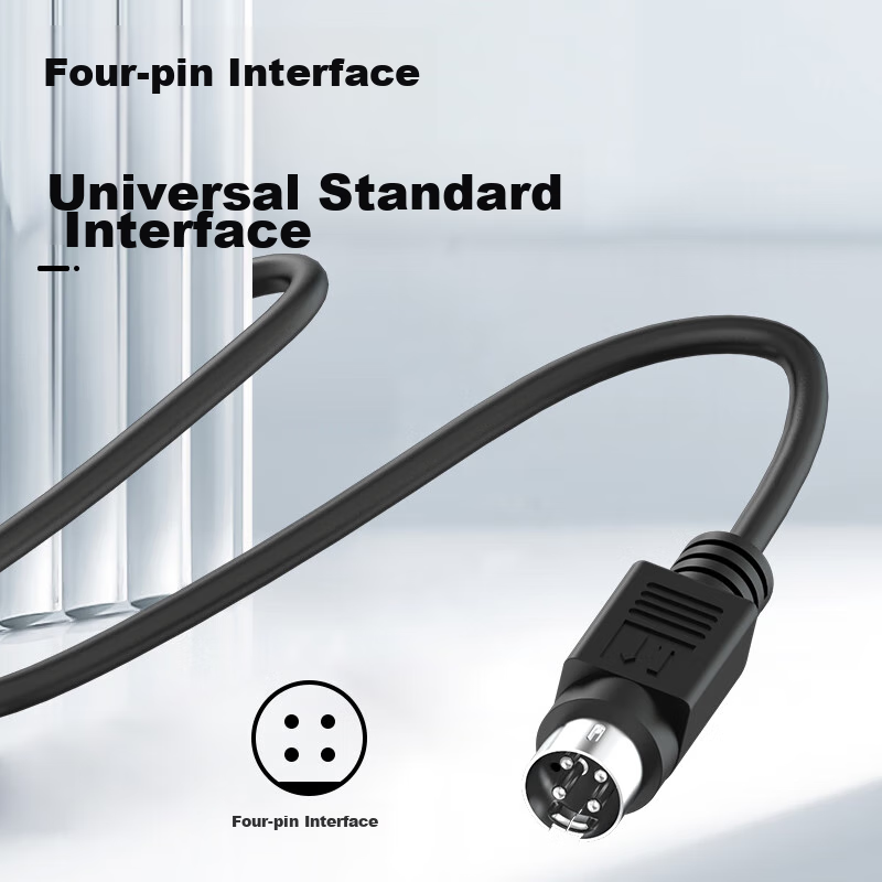 E Lei, Hikvision Hard Disk Video Recorder Power Supply, 12V 5A, Four-Pin Power A...