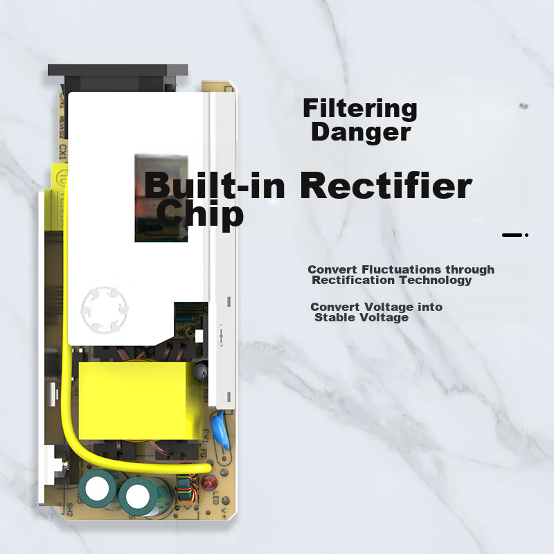 E Lei, Hikvision Hard Disk Video Recorder Power Supply, 12V 5A, Four-Pin Power A...