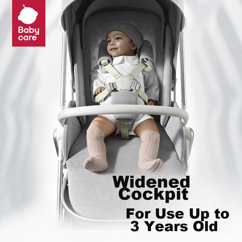 Babycare Zhe Xue Dashi Stroller, Lightweight And Foldable, Can Sit And Lie Down,...