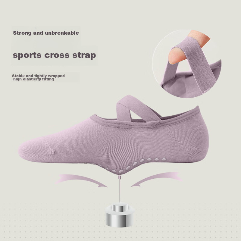 FitonTon2 Professional Yoga Socks for Women, Non-Slip Socks for Pilates Beginner...