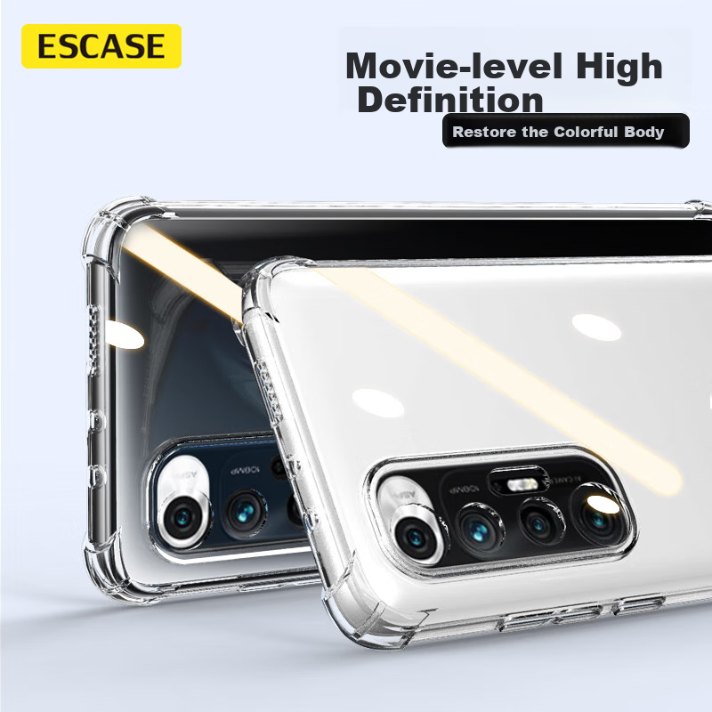 ESCASE Xiaomi 10s Phone Case, Protective Cover for Mi10s, Full Protection Airbag...