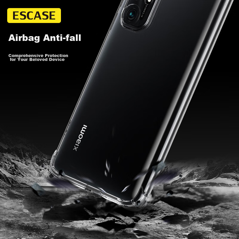 ESCASE Xiaomi 10s Phone Case, Protective Cover for Mi10s, Full Protection Airbag...