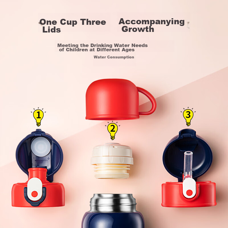 FGA Fuguang Children's Insulated Cup, 316 Stainless Steel, for Boys And Girls, S...