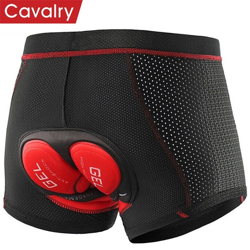 CAVALRY Cycling Underwear, Bicycle Shorts for Men And Women, Silicone Padded, Mo...
